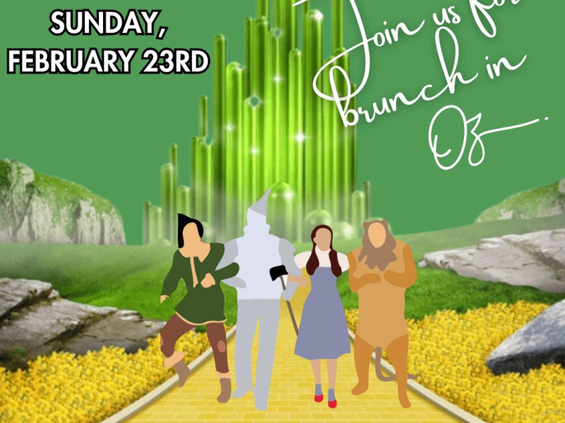 Positano Coast Theme Brunch: Wizard of Oz!