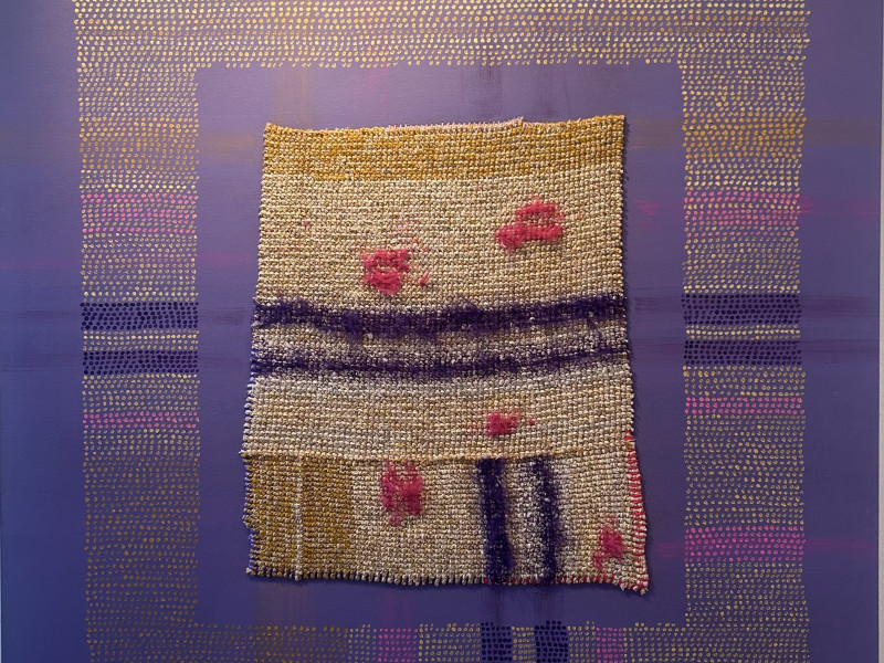 "Separation #11" Mixed Media, 36"x 36"