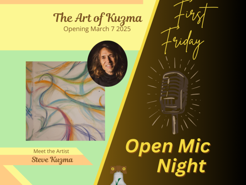 Open Mic Night and Art Opening