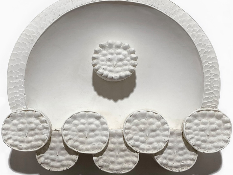 Alfred Rosenbluth, Sun Waters, 16.5 x 18.5 x 3.5 inches / 41.9 x 47 x 8.9 cm