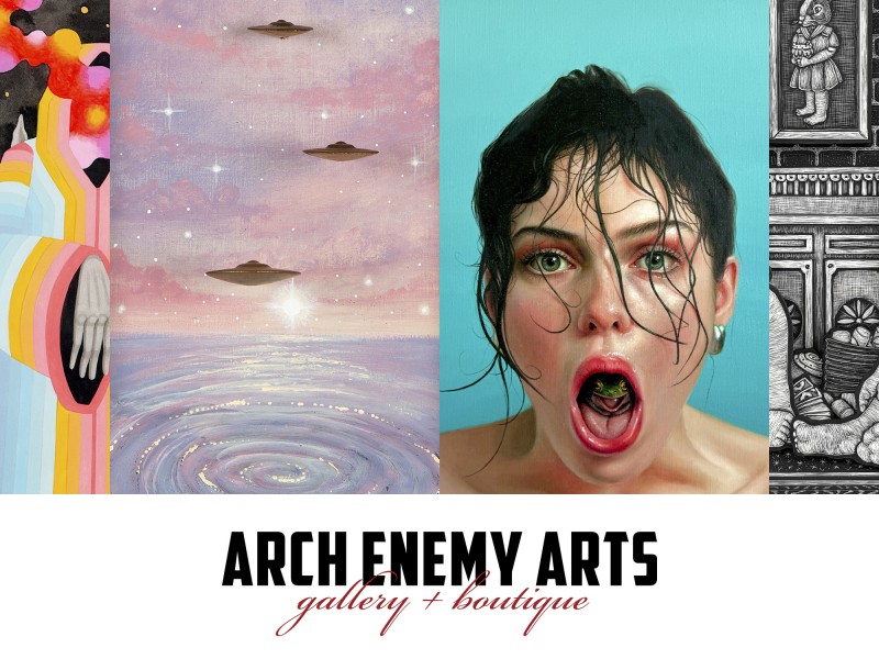 First Friday, April 4th @ Arch Enemy Arts
