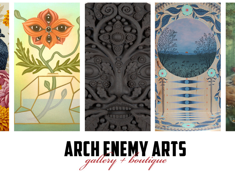 Preview of artists opening First Friday May