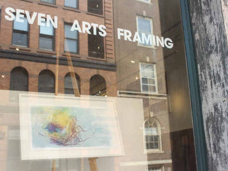 Seven Arts Framing Window