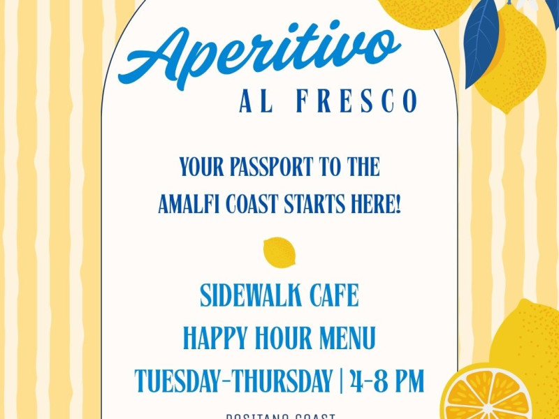 Positano Coast's Aperitivo Al Fresco 