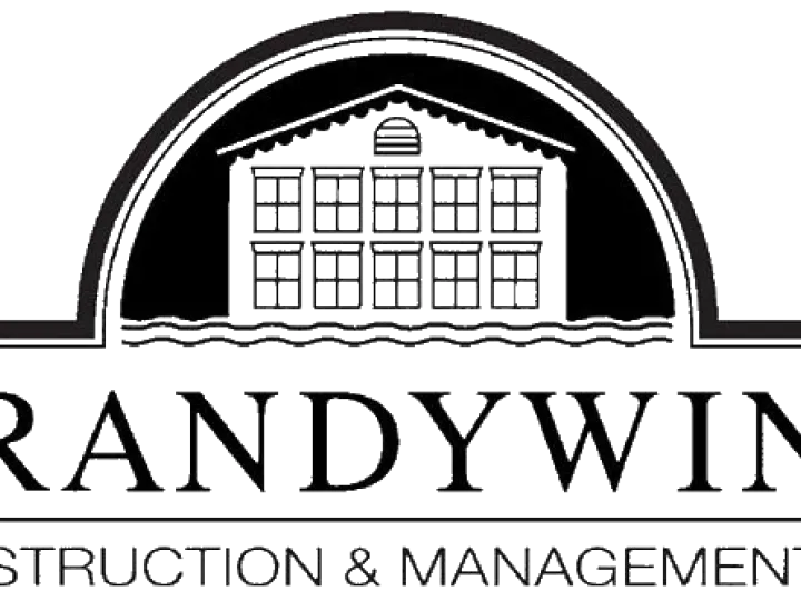 Logo with Brandywine Construction & Management, Inc. in black text and a graphic of a building above the text