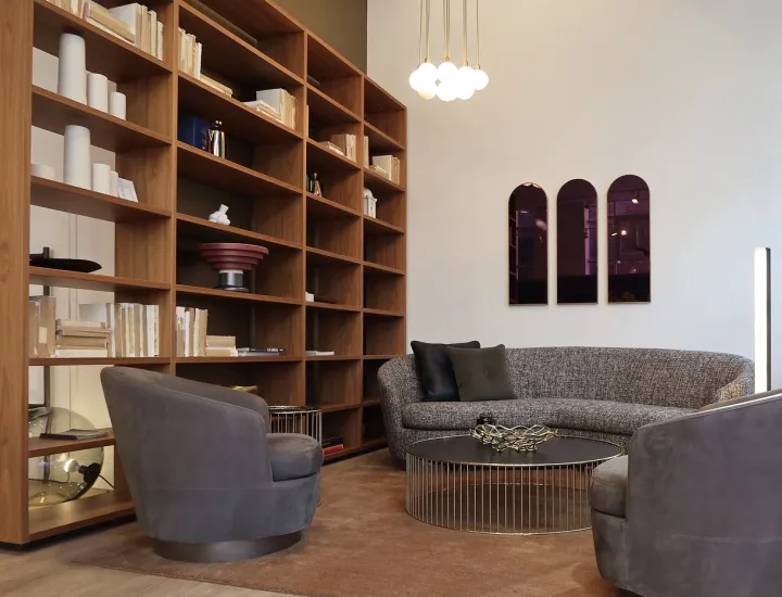 Furniture on display at Minima