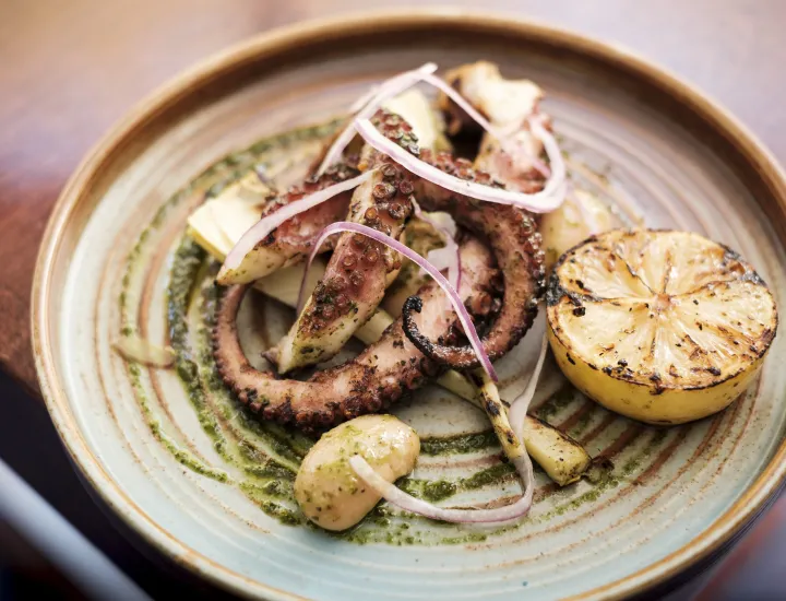 A meal at Positano Coast