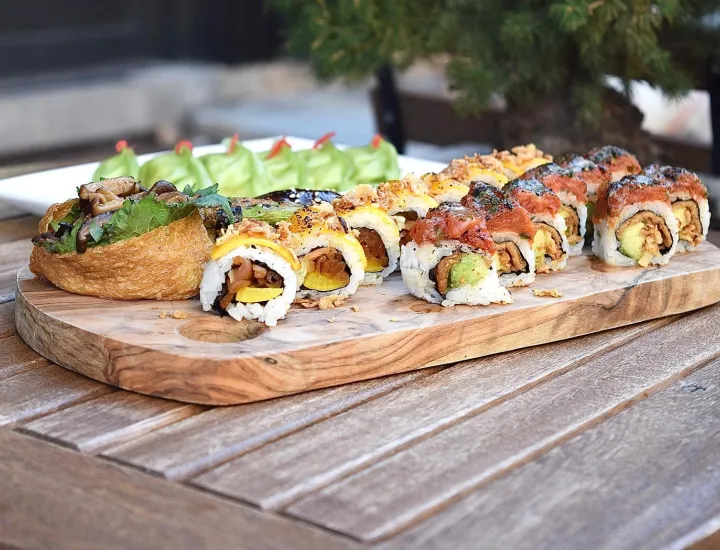 Sushi at Tomo Sushi + Ramen