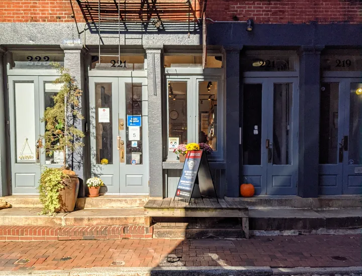 Exterior of Old City Coffee