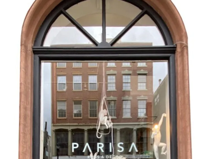 Front window at Parisa