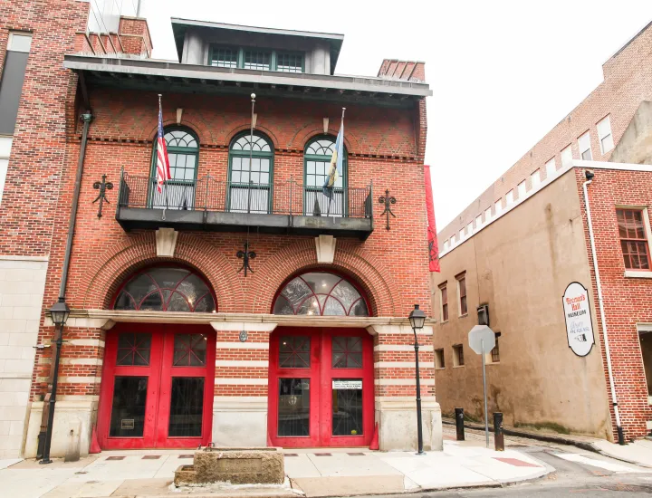 Exterior of Fireman's Hall Museum
