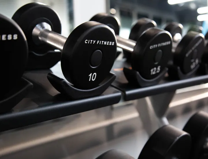City Fitness weights