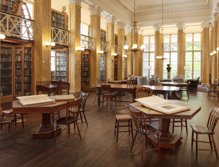 Reading Room at the Athenaeum of Philadelphia
