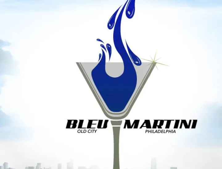 bleu martini logo