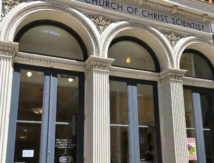 Exterior of Christian Science Reading Room
