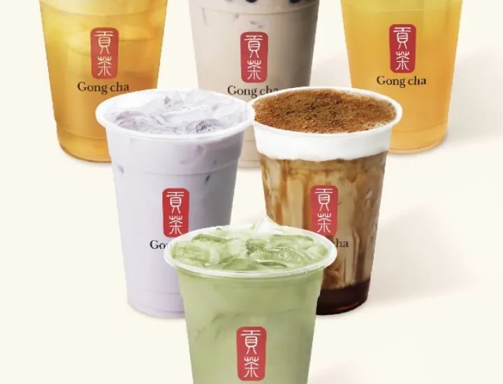 Gong Cha beverages