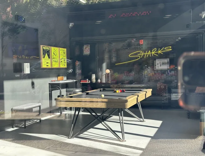  A private mansion style pool room