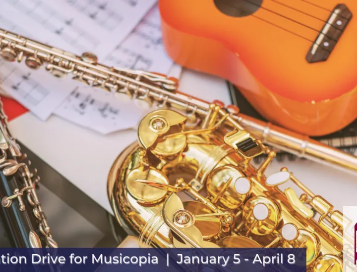 Instrument Donation Drive for Musicopia Gift of Music Program