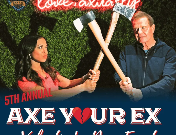 'Axe Your Ex' Valentine's Day Event @ Kick Axe Philly!