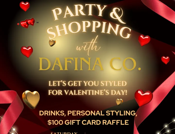Drinks, Personal Styling, and $100 Gift Card Raffle!
