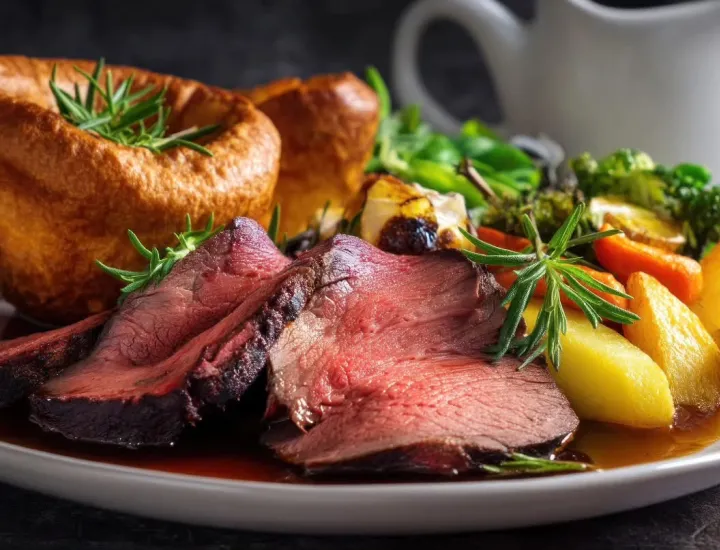 Old City's Best Sunday Roast Dinner Special is at The Plough & The Stars! Enjoy  a Ribeye Roast with all the trimmings every Sunday from 3-9PM
