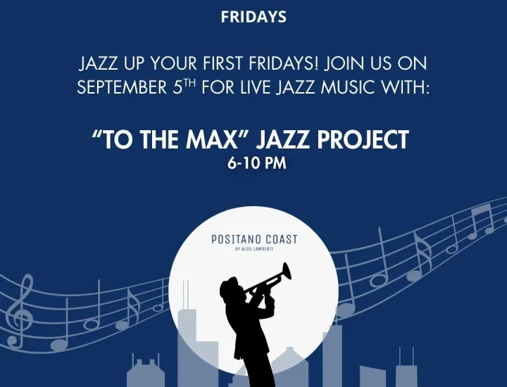 Live Jazz Music - First Fridays at Positano Coast