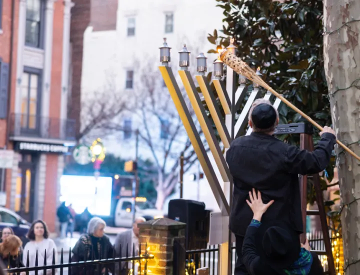 Community Menorah Lighting