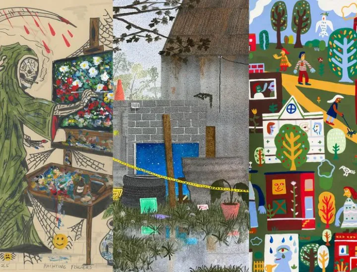 Keith Warren Greiman, Eric Kenney, and Max Seckel at Paradigm Gallery