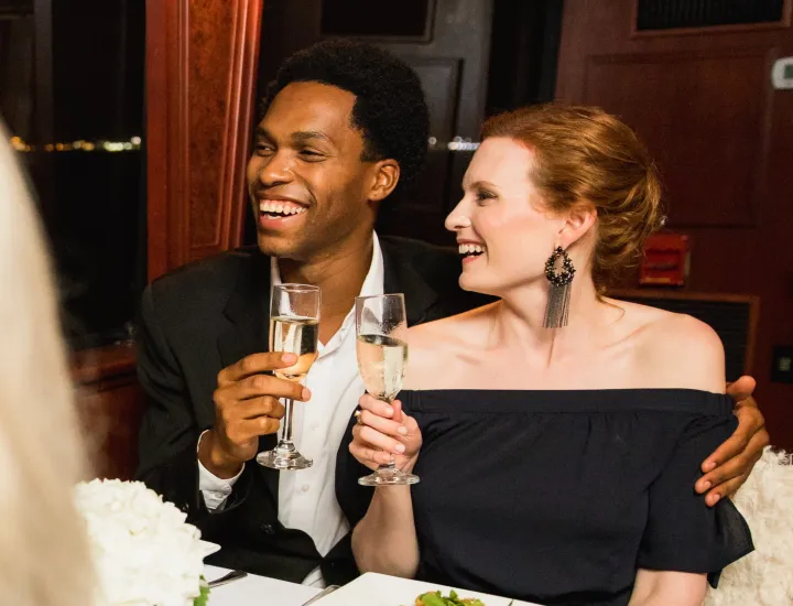  Experience the charming City Cruises Valentine’s Day Dinner on the Delaware River with your special someone. Celebrate your romantic evening with a chef-crafted buffet, cash bar, live DJ, games, spectacular city views, and dancing under the stars. Set sail for a Valentine’s Day celebration that is as picturesque as it is romantic! 