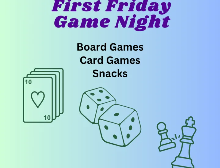 First Friday Game Night at the American Vegan Center