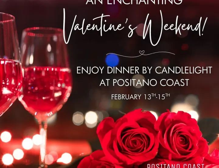 Dinner by Candlelight at Positano Coast