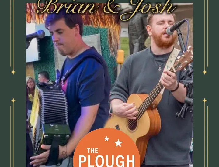Live music featuring Brian & Josh at Old City's hottest bar & restaurant, Plough & The Stars!
