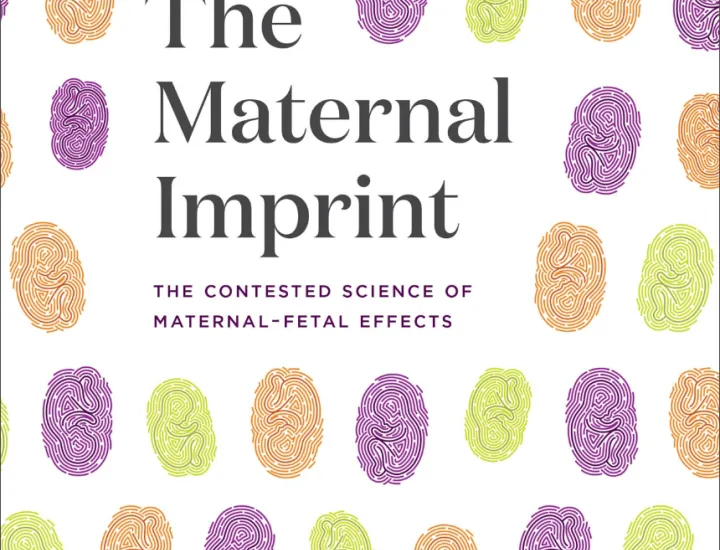 book cover with fingerprints