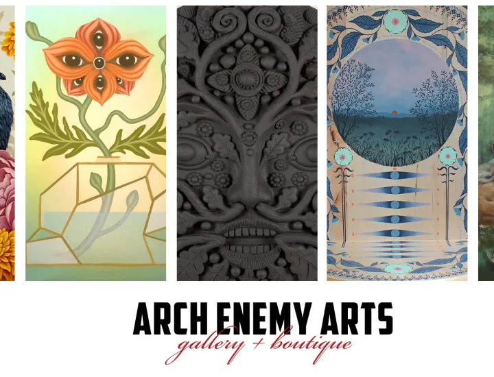 Preview of artists opening First Friday May