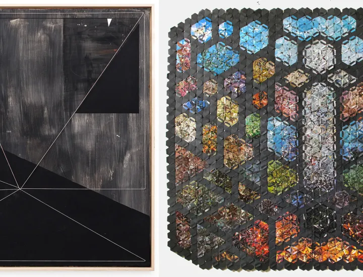 Artwork by Hyland Mather and Shaun Kardinal
