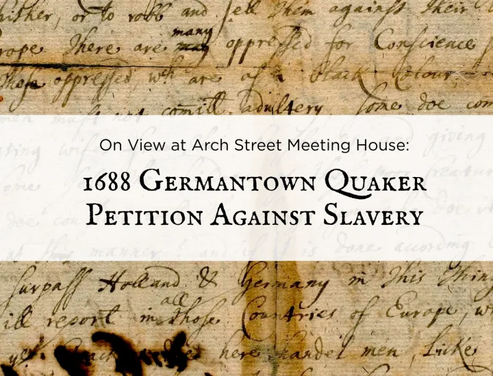 1688 Germantown Quaker Petition Against Slavery
