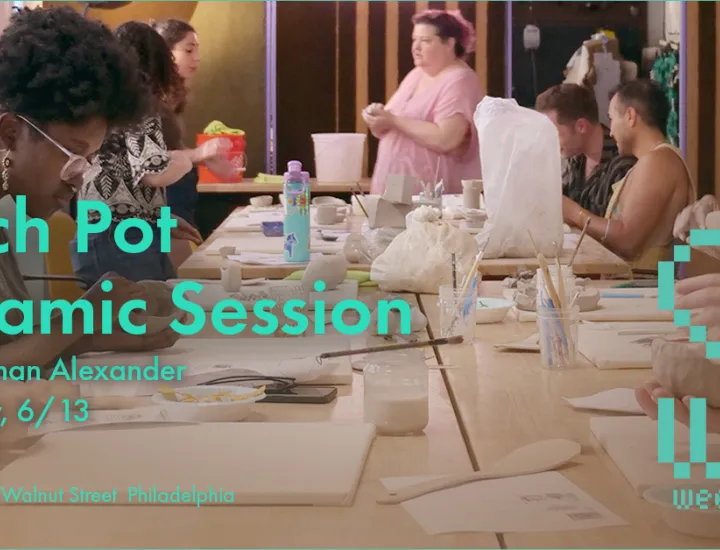 Pinch Pot Ceramic Session with Tieman Alexander, Saturday, 6/13 1:00pm, Frieda 320 Walnut St