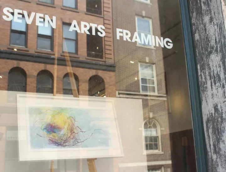 Seven Arts Framing Window
