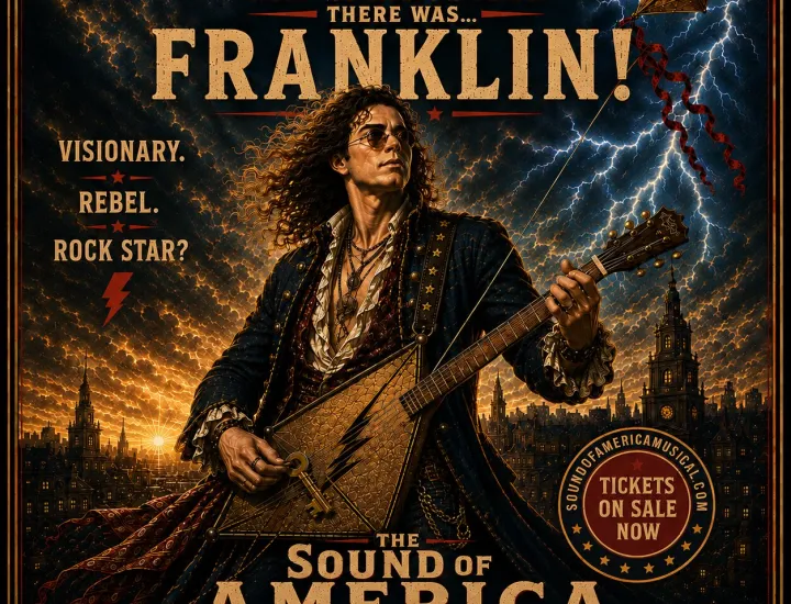 History Goes Electric in new Ben Franklin rock musical 'The Sound of America'