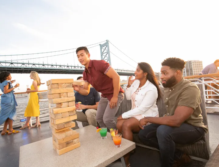 People aboard ship
