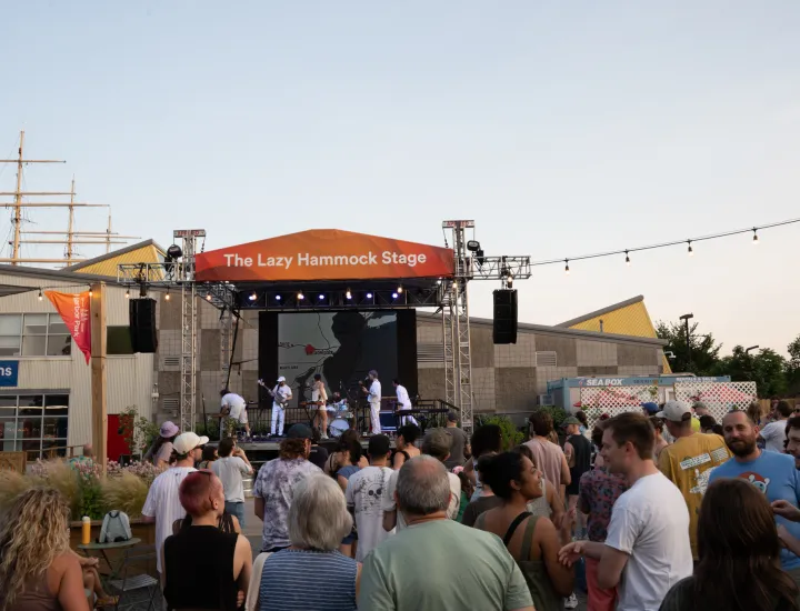 Show at The Lazy Hammock Stage at Spruce Street Harbor Park