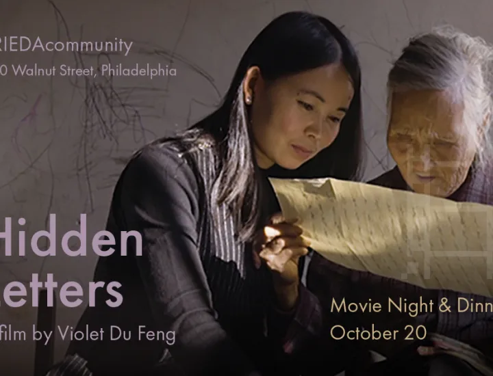 Dinner and Film Screening “Hidden Letters" - October 20
