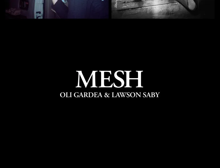 Poster for MESH at Unique Photo in Old City.