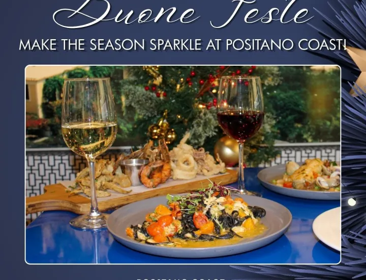 Book your Holiday Events at Positano Coast 